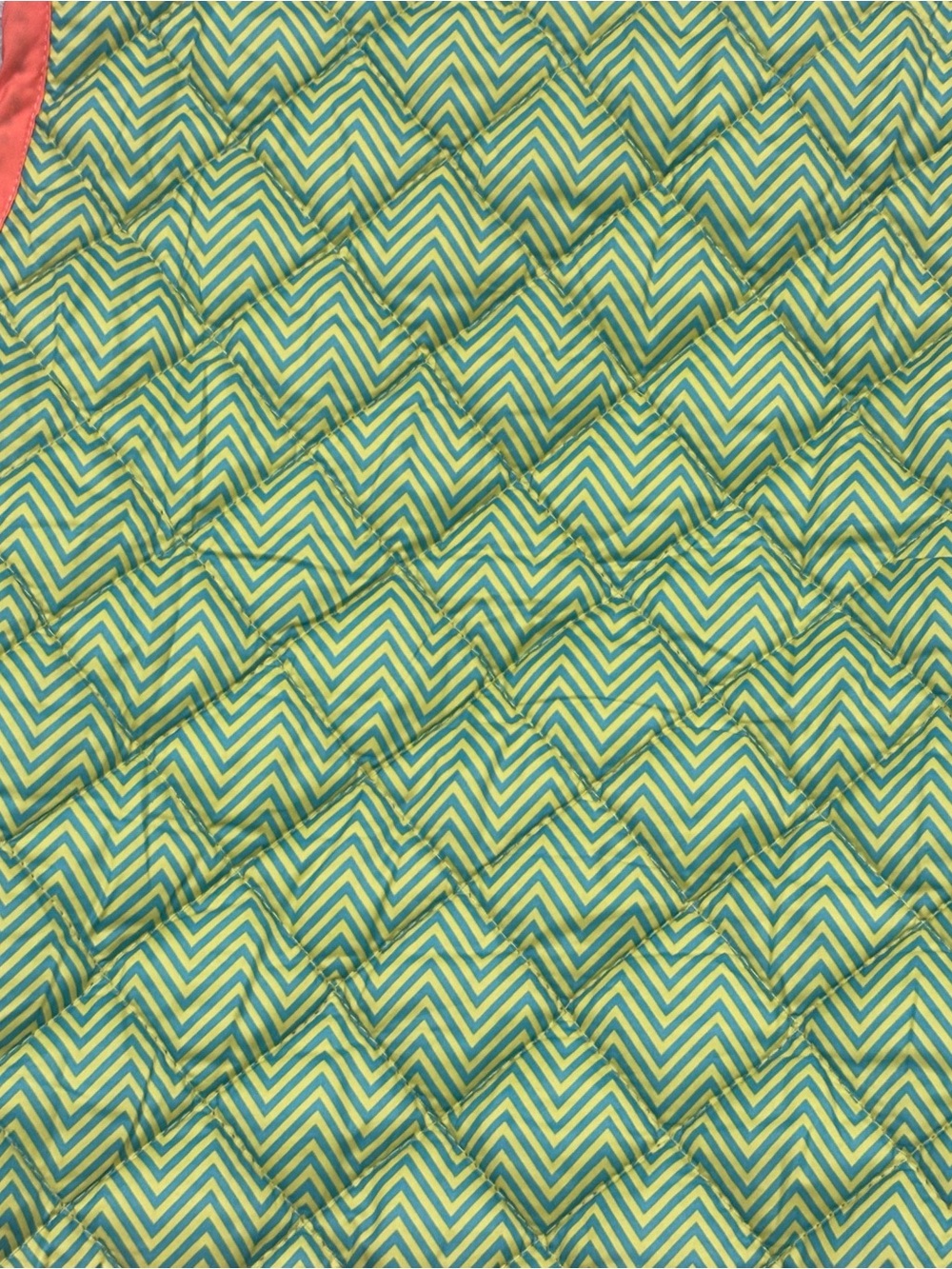 COOGI Kids Green Chevron Vest with Orange Trim girls 18m fall outdoor active - Picture 7 of 8